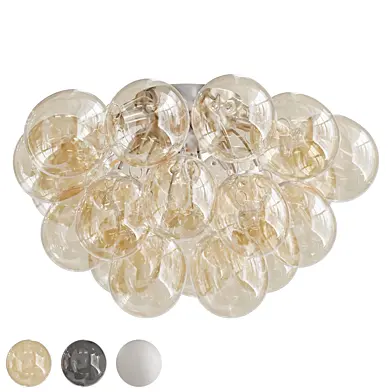Mouth-Blown LED Ceiling Lamp Gross