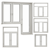 PVC Window - Windows - 3D model
