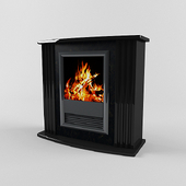 Of companies Dimplex Mozart fireplace black