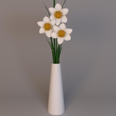 Daffodils in a vase