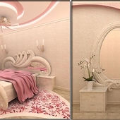 Bed and toilet mirror
