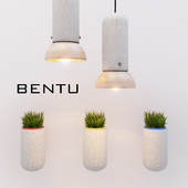 Lamp and pot Bentu bei