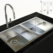 franke sink and faucet