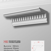 Cornices patterned plaster moldings K0252.115Nx185mm