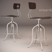 Antique Toledo Stool