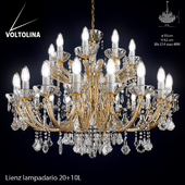 Voltolina Lampadario Lienz 20 + 10L