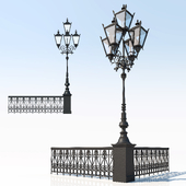 Lantern with fencing