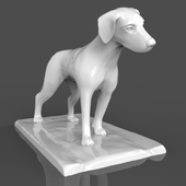 dog statue