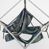 Jeans for decor showcases
