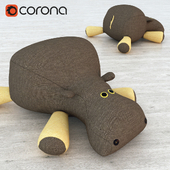 Toy Hippo.