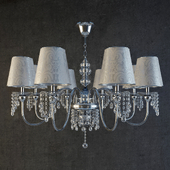 Chandelier with crystal