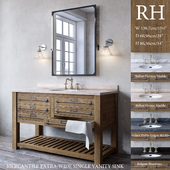 MERCANTILE EXTRA-WIDE SINGLE VANITY SINK