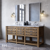 MERCANTILE DOUBLE VANITY SINK