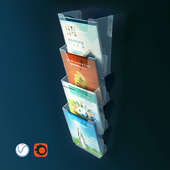 Brochure wall