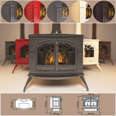 CAST IRON stove DEFIANT VERMONT CASTINGS (CANADA)