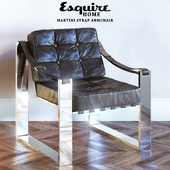 MARTINI STRAP ARMCHAIR, Esquire Home