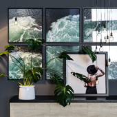 Decorative set (Wave)
