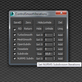 ControlSmoothIterations script