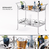 Bernhardt - Criteria Metal Bar Cart