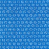 Wrapping plastic bubbles structure