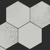 Ceramic tile wall
