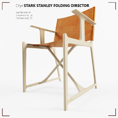STANLEY FOLDING DIRECTOR CHAIR