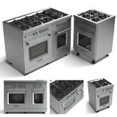 Gas range cooker