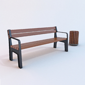 Bench &quot;City&quot;