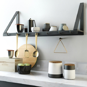 Set of dishes