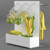 business with clothes rack