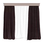 Modern curtain with tyulyu