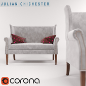 Julian Chichester Kelso Loveseat