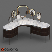 NATEVO KARA Makeup Table by FLOU