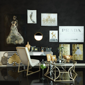 A set of furniture and decor Zgallerie