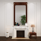 Classic fireplace