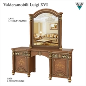 Dressing table and mirror Valderamobili Luigi XVI