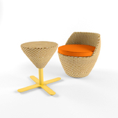 Rattan seating