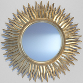 Decorative crafts CARVED WOOD MIRROR