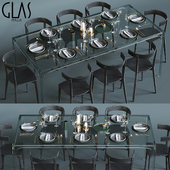 Glas Italia table set
