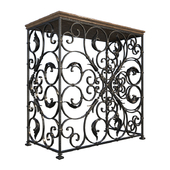 Forged cantilever table
