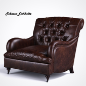 Armchair CLUB CALEDONIAN (dark skin gloss)