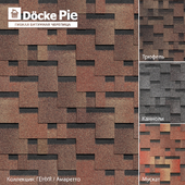 Flexible bituminous shingles Döcke PIE GOLD / Genoa