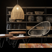 Ethnic decor set