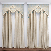curtains with bandeau