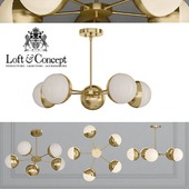 Suspension light Copper Light Chandelier 5