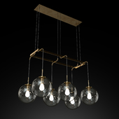 RH LANGUEDOC LINEAR CHANDELIER 48