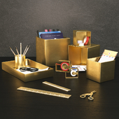 Storage box set CB2 (vray, corona)