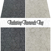 Radiating Diamonds Rug