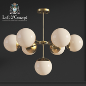 Suspension light copper light chandelier 7