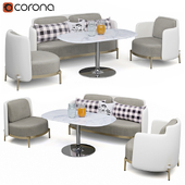 Furniture «Minotti» (set №01)